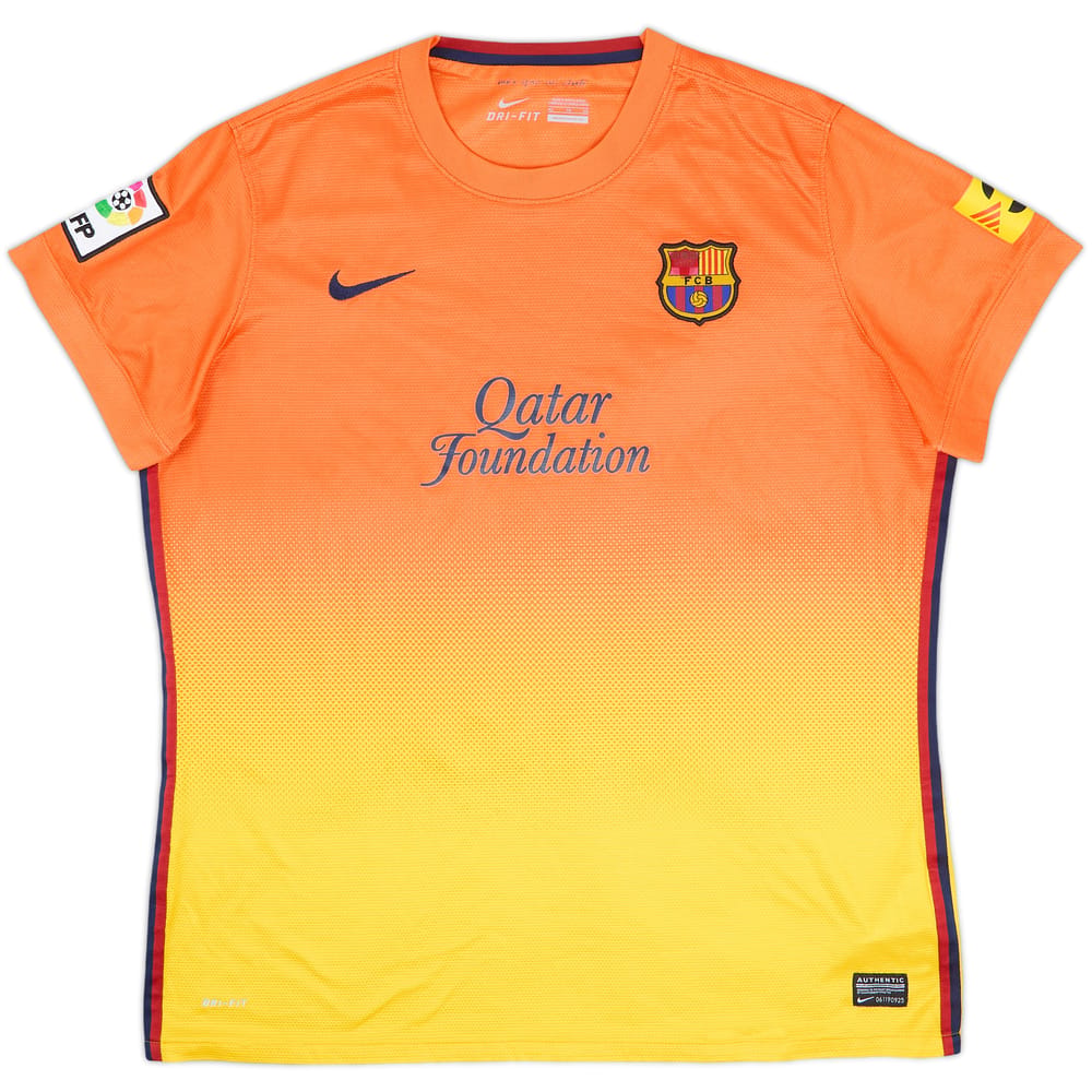2012-13 Barcelona Away Shirt - 5/10 - (Women's XL)