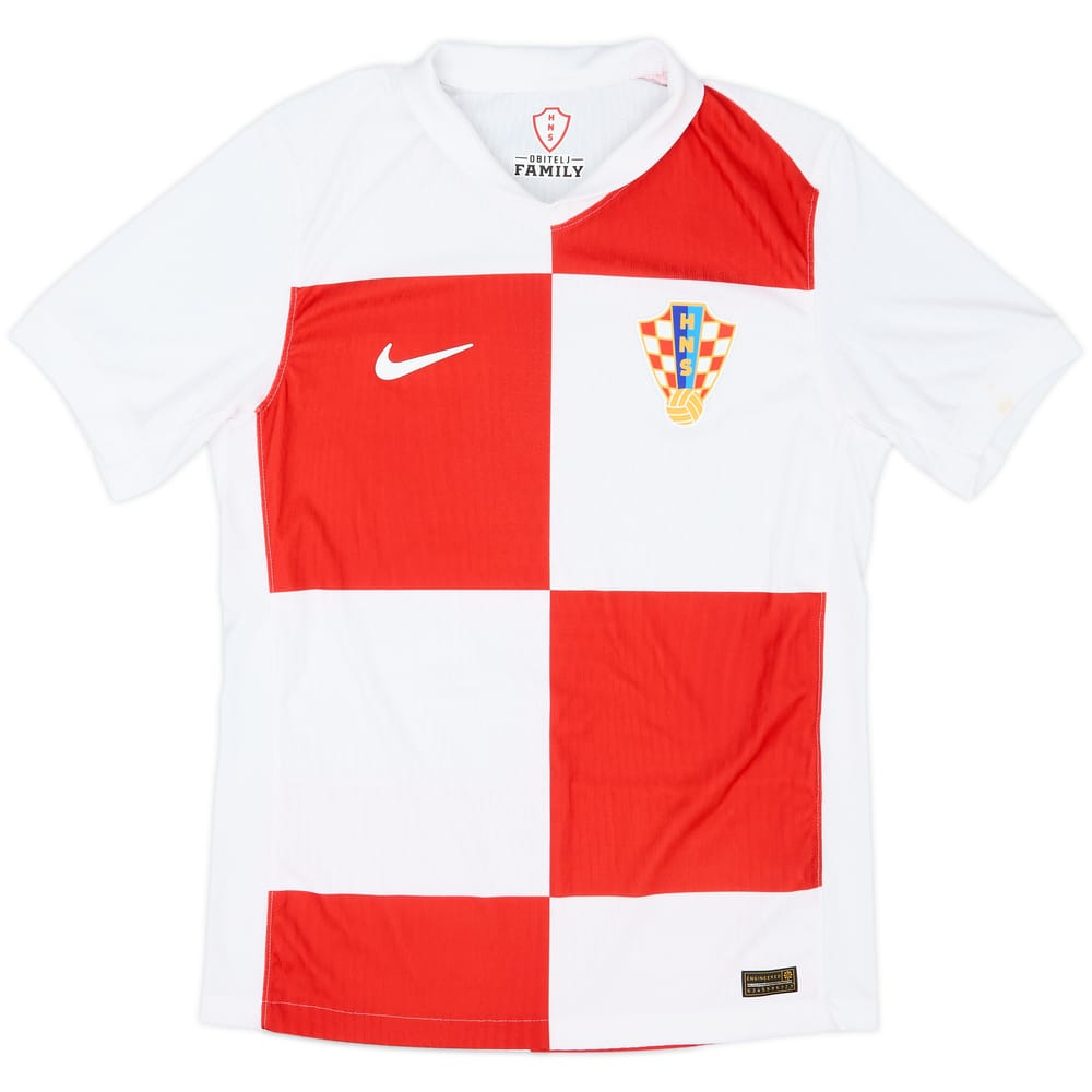 2024-26 Croatia Authentic Home Shirt - 10/10 - (M)
