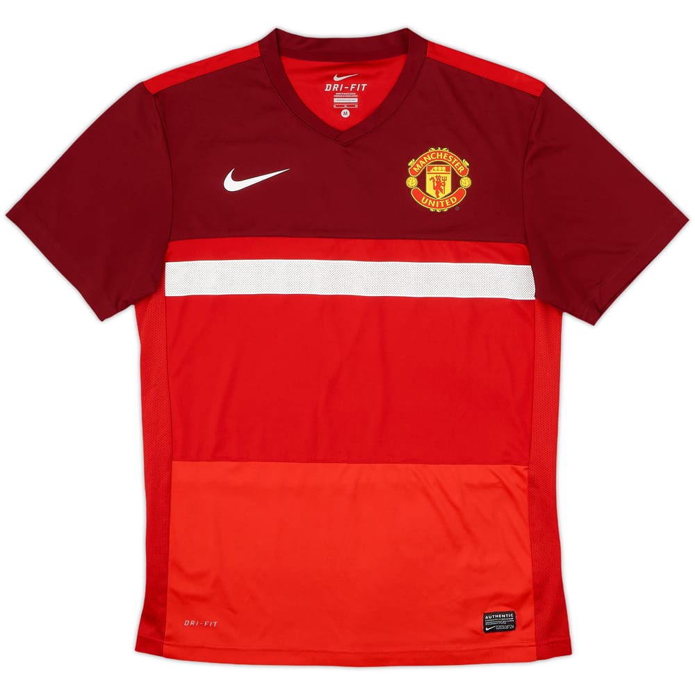 2011-12 Manchester United Nike Training Shirt - 7/10 - (M)