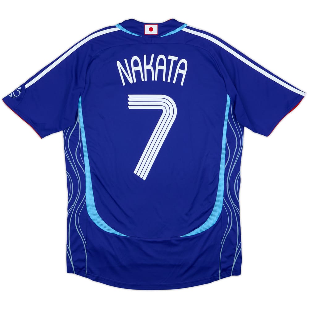 2006-08 Japan Home Shirt Nakata #7 - 6/10 - (M)