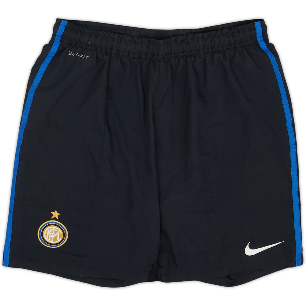 2014-15 Inter Milan Home Shorts - 7/10 - (M)