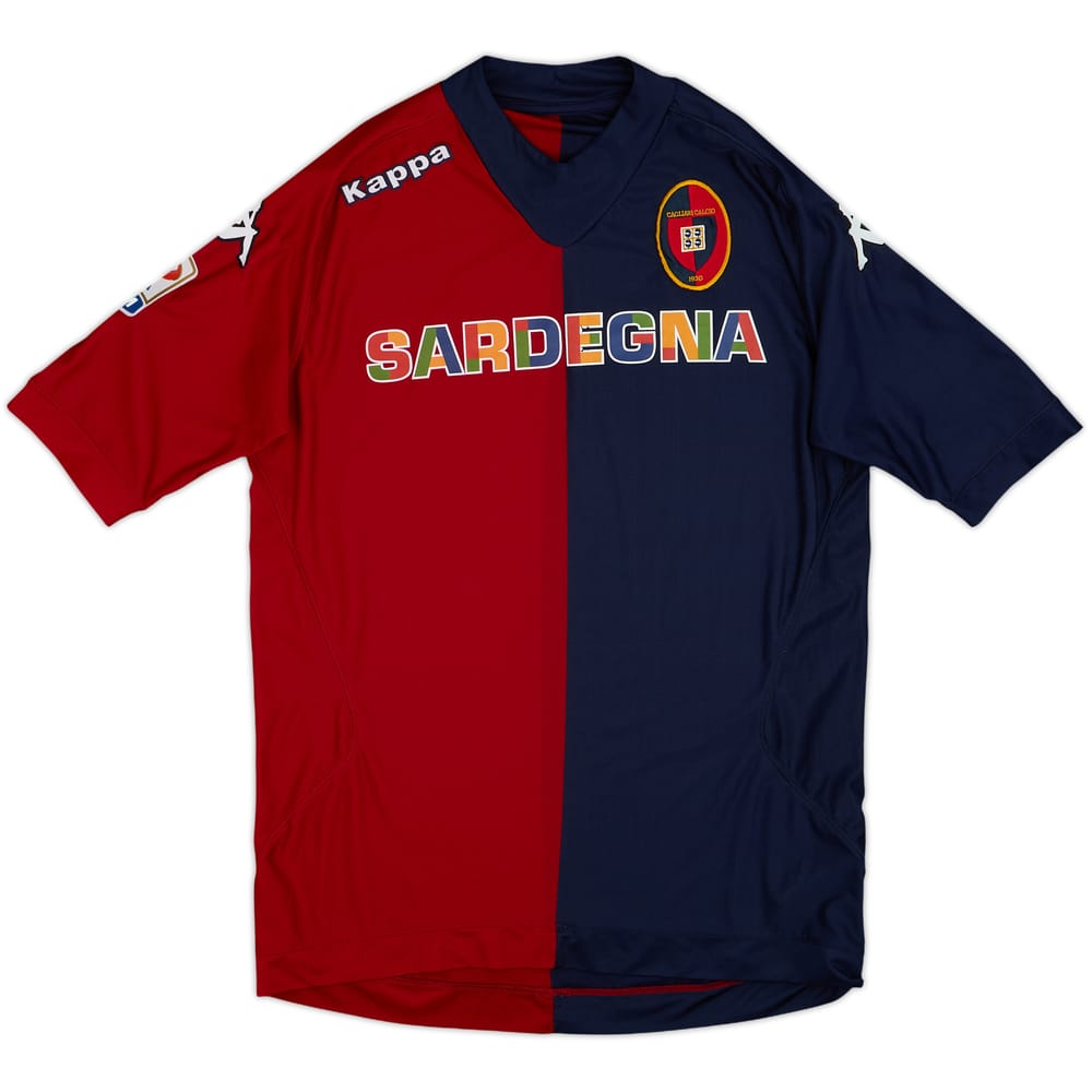 2011-12 Cagliari Home Shirt - 7/10 - (M)