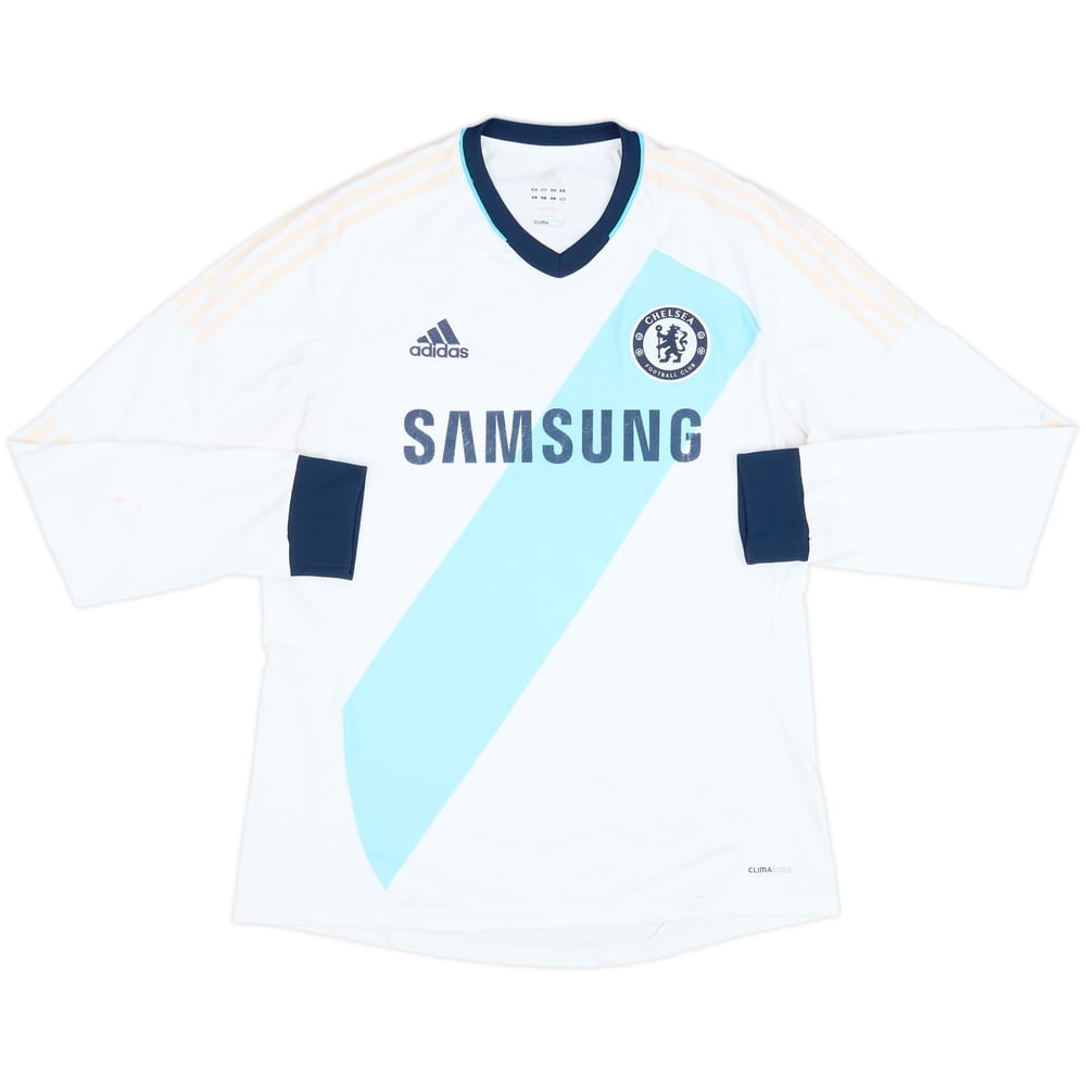 2012-13 Chelsea Away L/S Shirt - 4/10 - (L)