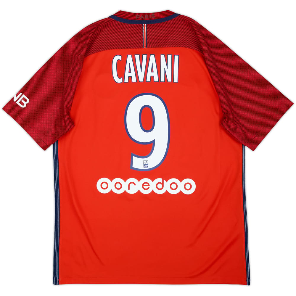 2016-17 Paris Saint-Germain Away Shirt Cavani #9 - 8/10 - (S)