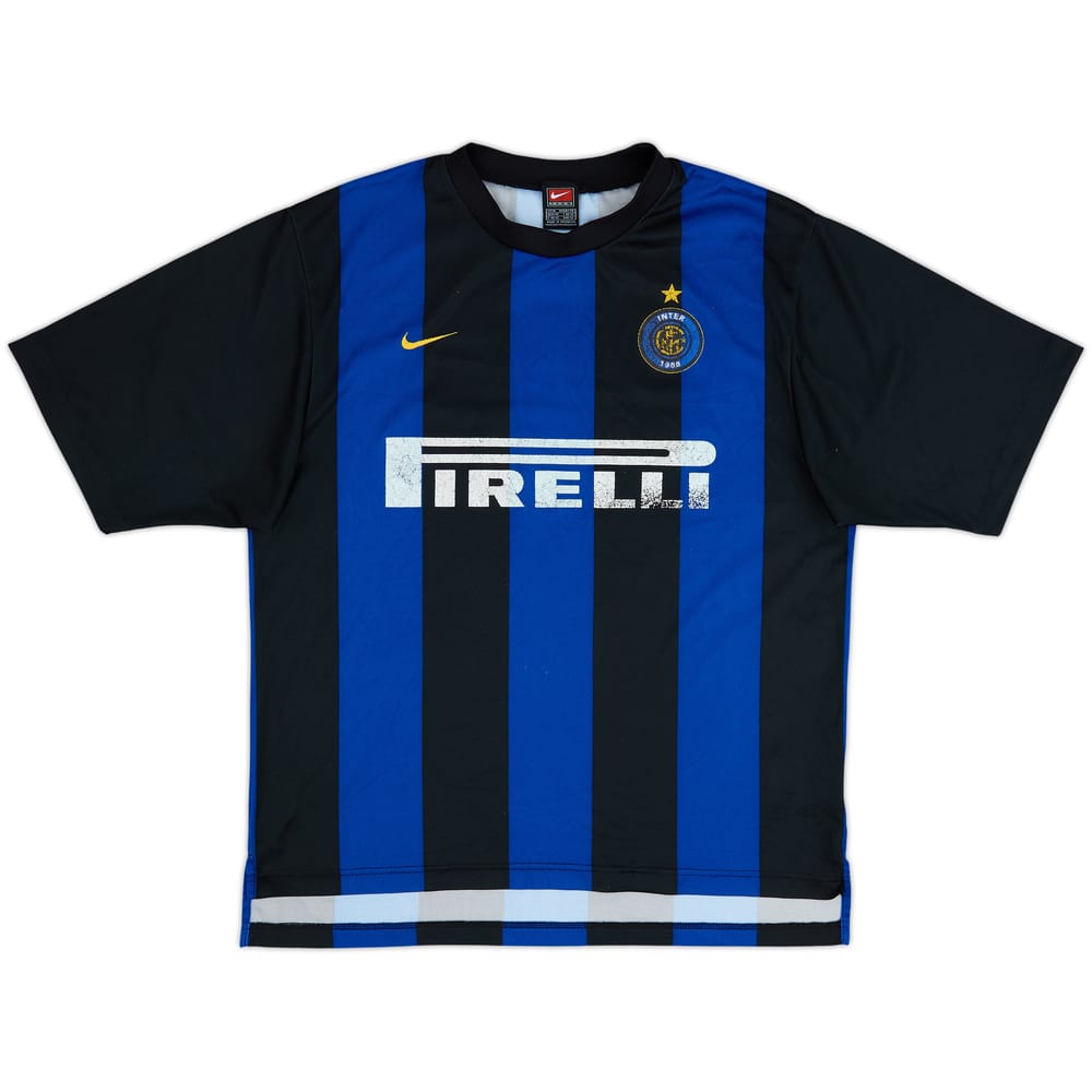 1999-00 Inter Milan Basic Home Shirt - 5/10 - (M)