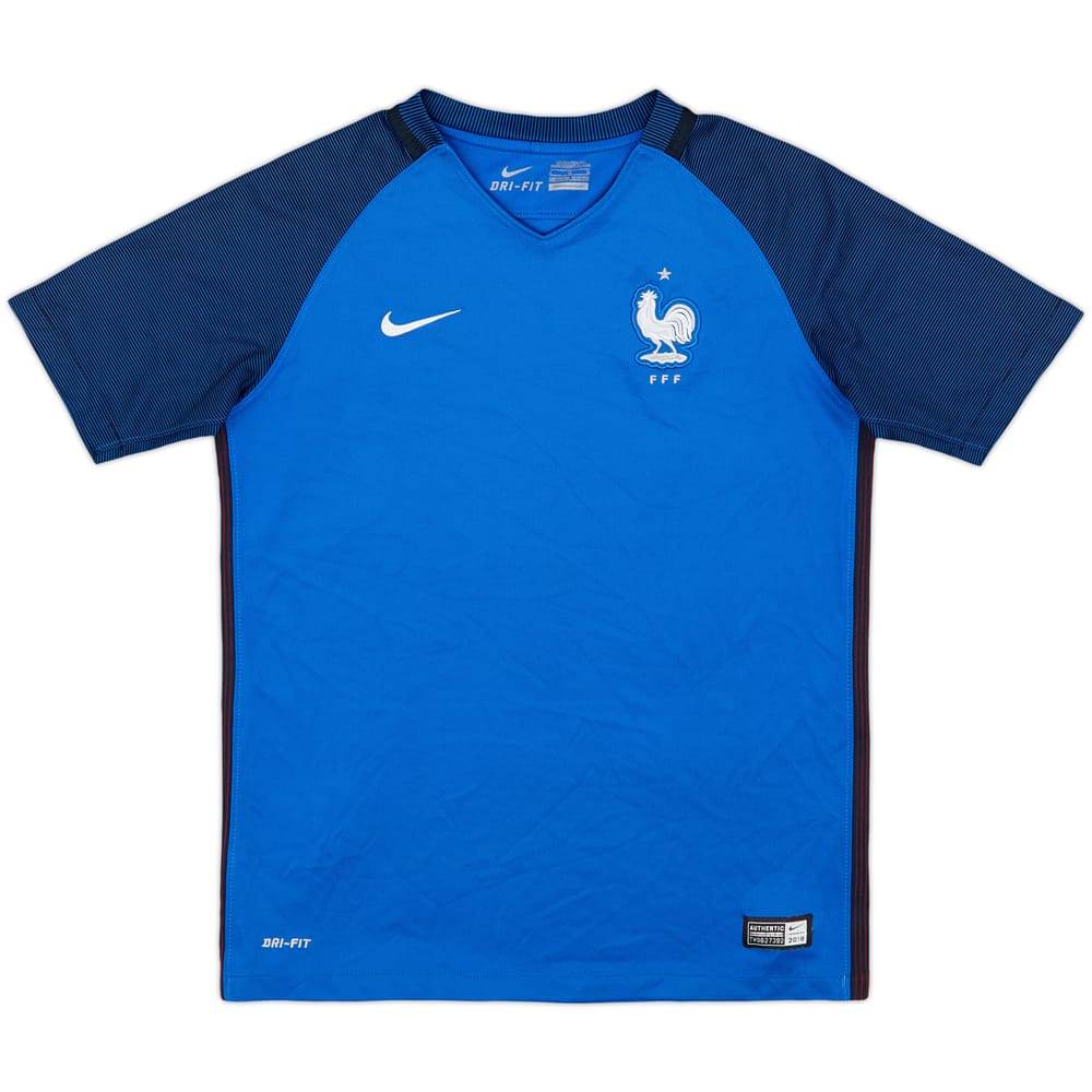 2016-17 France Home Shirt - 5/10 - (L.Boys)