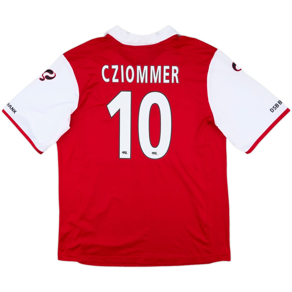 2007-08 AZ Alkmaar Home Shirt Cziommer #10 - 8/10 - (3XL)