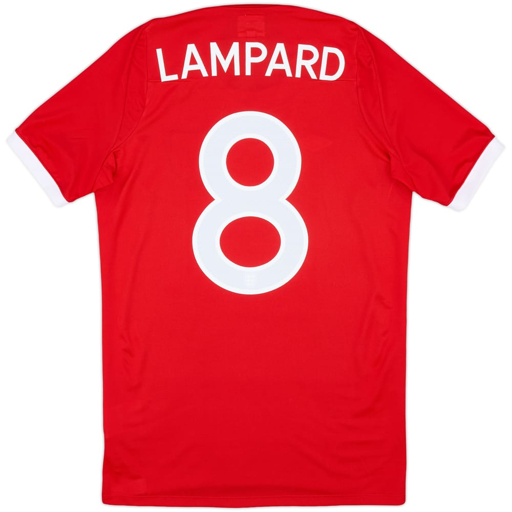 2010-11 England Away Shirt Lampard #8 - 6/10 - (12-13 Years)