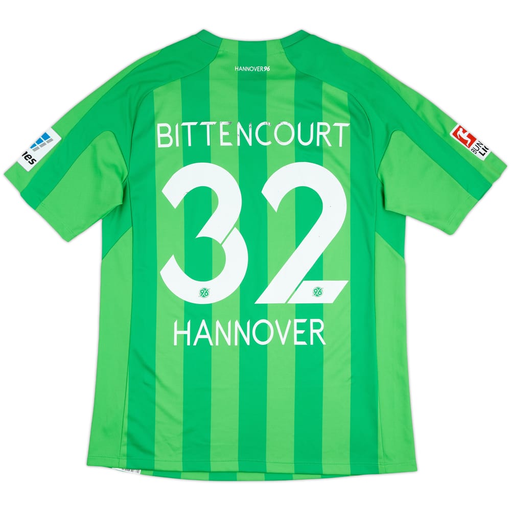 2013-14 Hannover 96 Away Shirt Bittencourt #32 - 6/10 - (XL)