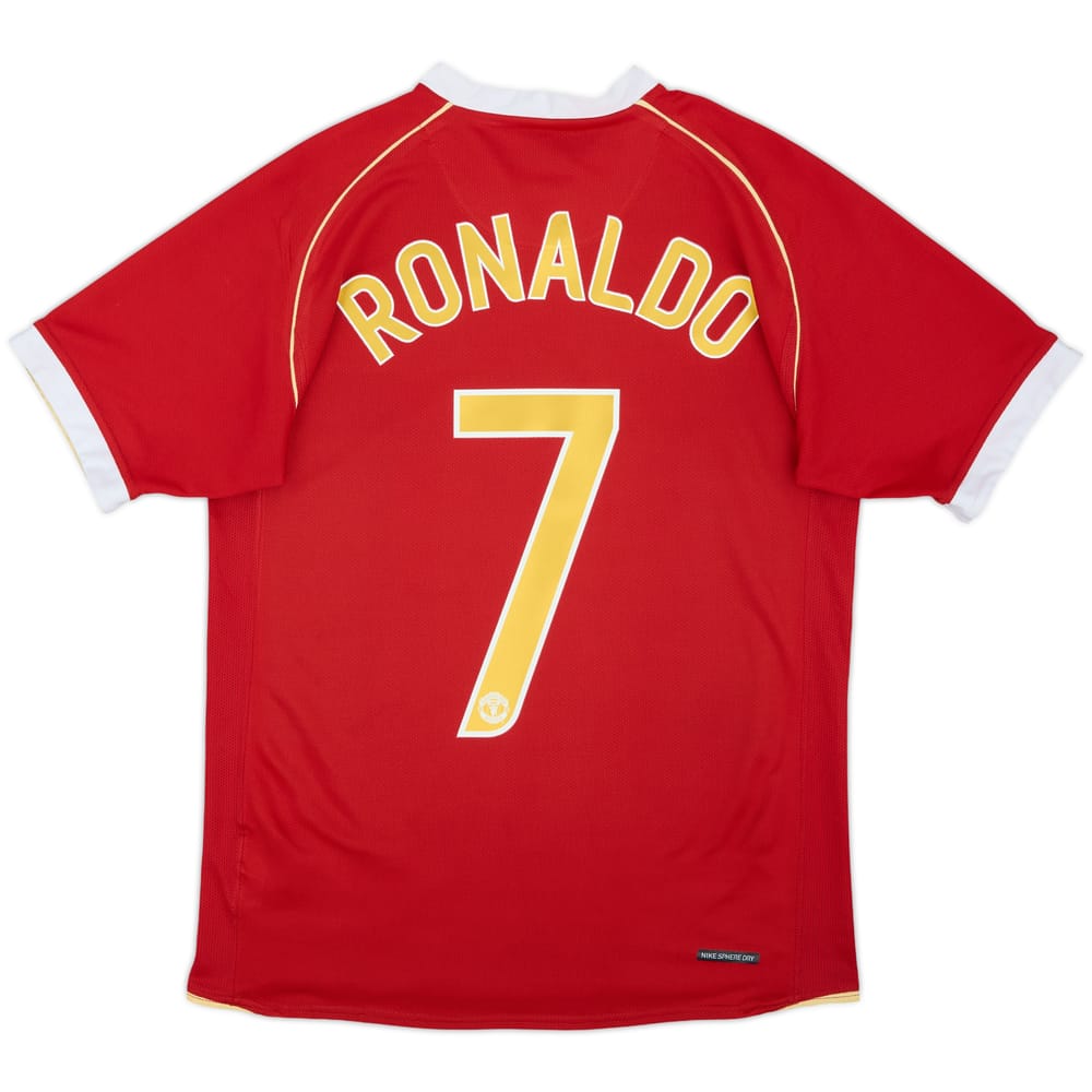 2006-07 Manchester United Home Shirt Ronaldo #7 - 6/10 - (S)