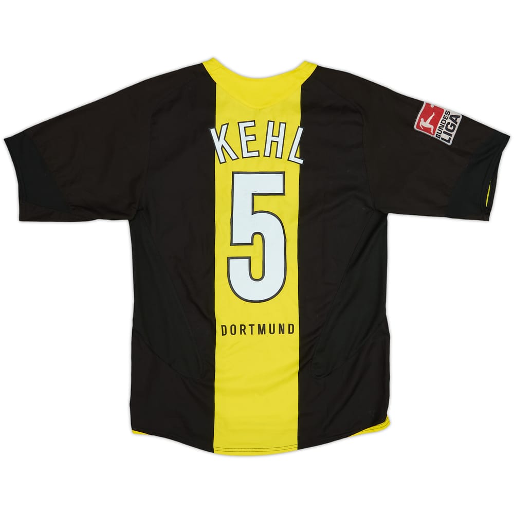 2005-06 Borussia Dortmund Away Shirt Kehl #5 - 6/10 - (S)