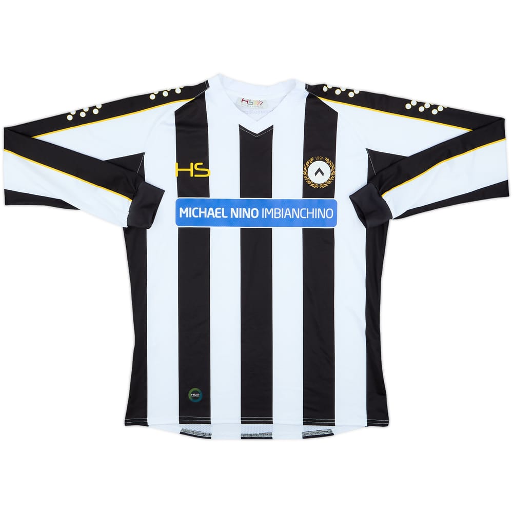 2013-14 Udinese Home Imbianchino L/S Shirt - 7/10 - (XL)