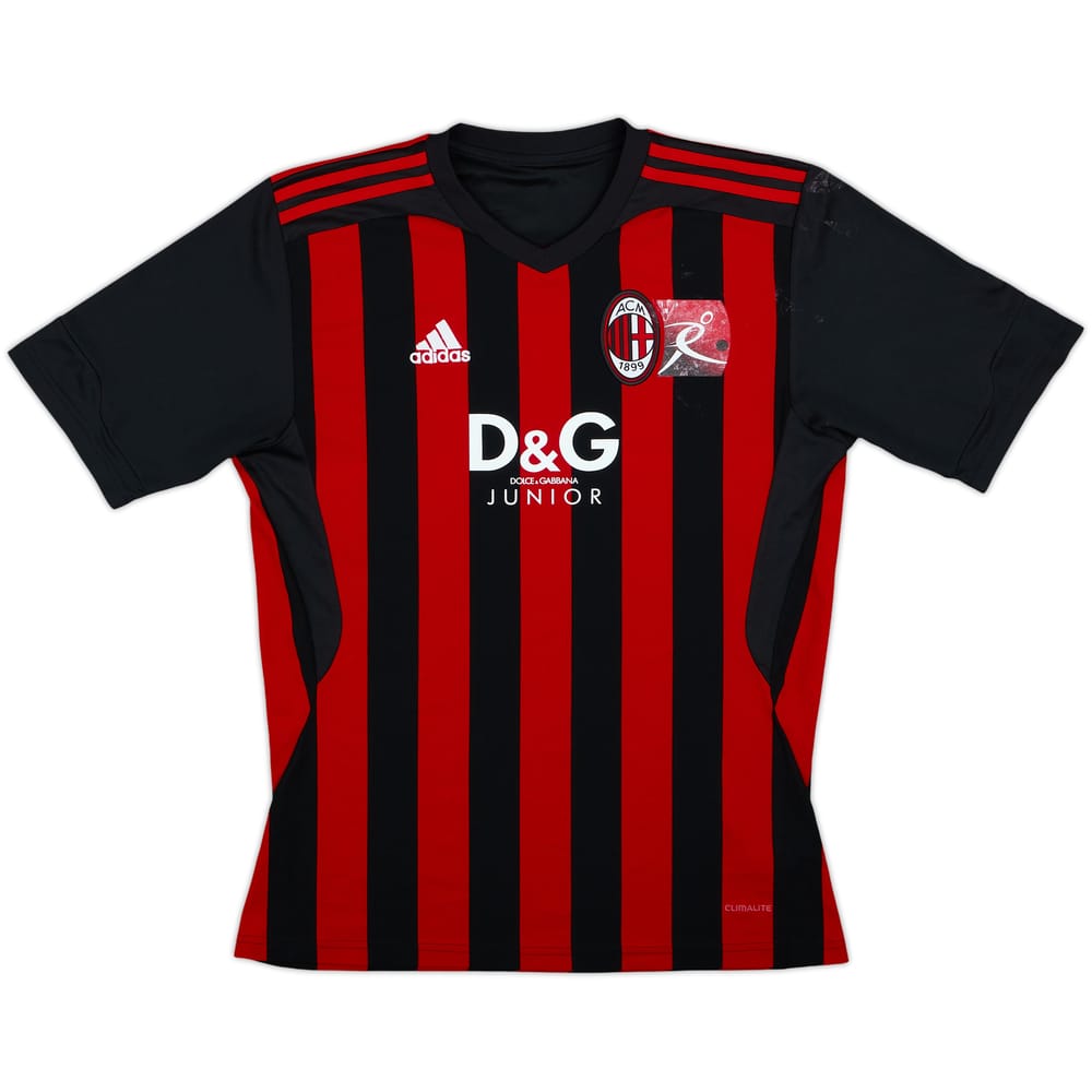 2009-10 AC Milan adidas Youth Camp Shirt - 5/10 - (S)