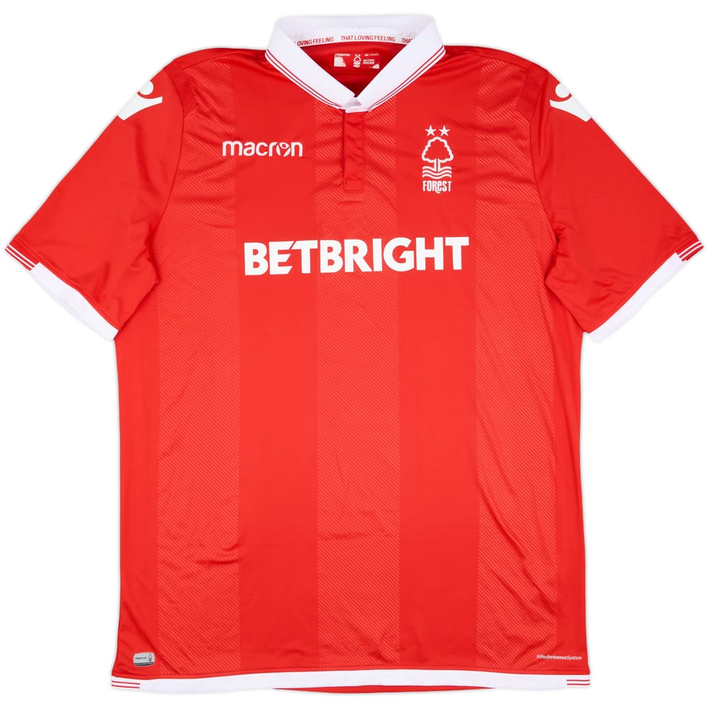 2018-19 Nottingham Forest Home Shirt - 9/10 - (4XL)