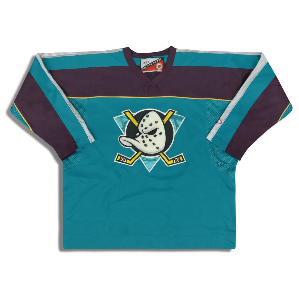 1999-00 Anaheim Ducks Pro Player Jersey (Alternate) S