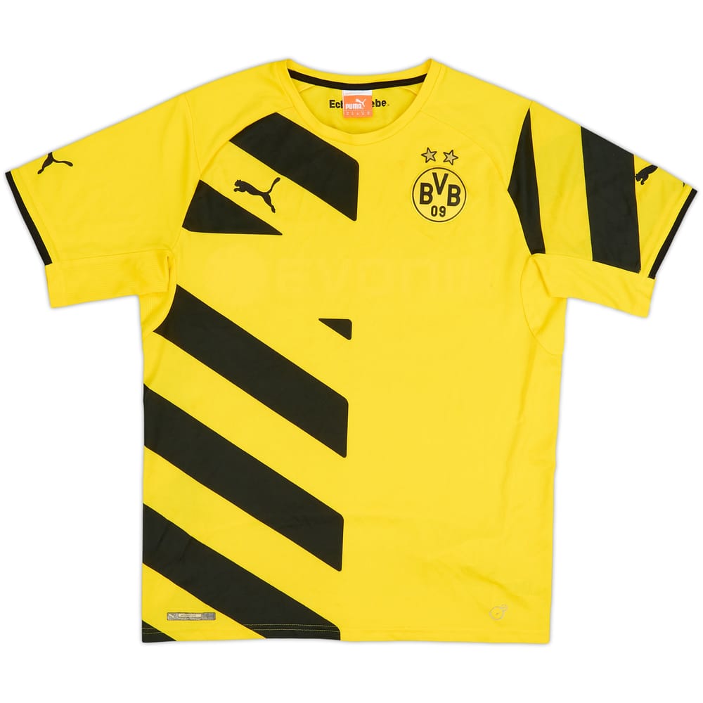 2014-15 Borussia Dortmund Home Shirt - 4/10 - (M)