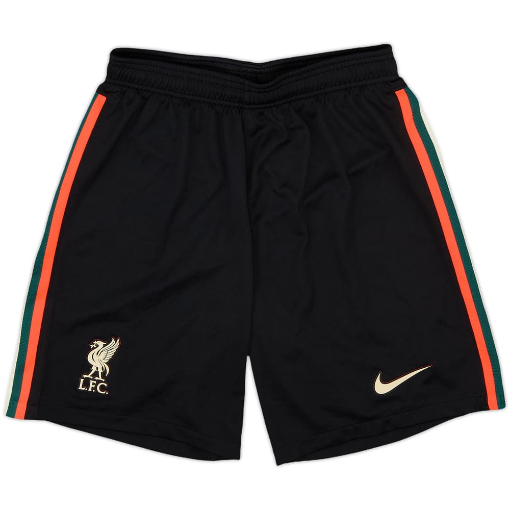 2021-22 Liverpool Authentic Away Shorts 'U15' - 10/10 - (S)