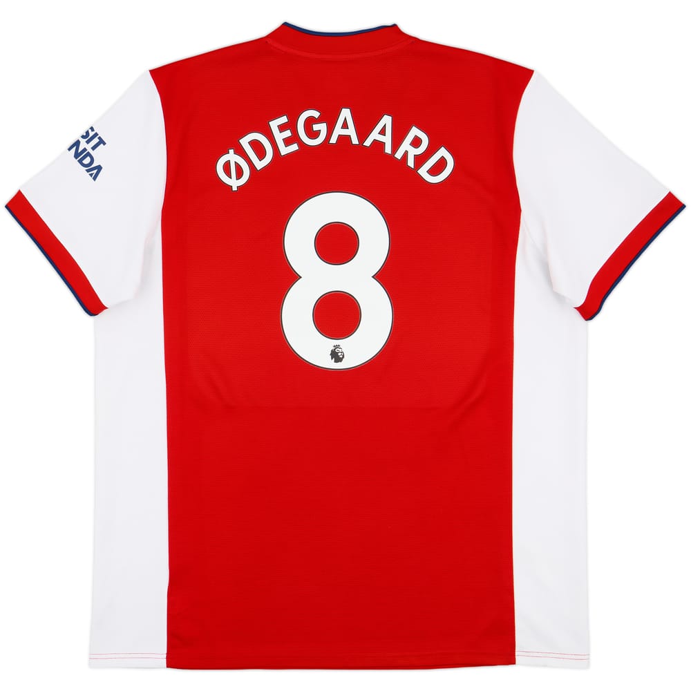 2021-22 Arsenal Home Shirt Odegaard #8 - 10/10 - (XXL)