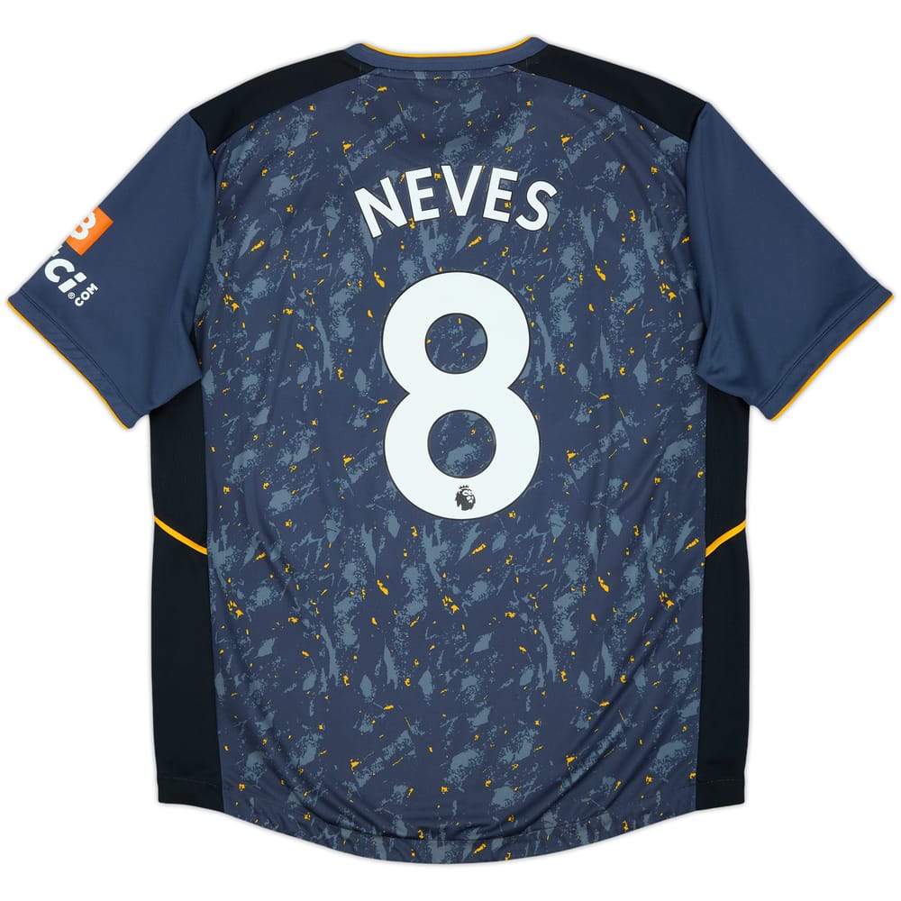 2021-22 Wolves Away Shirt Neves #8 - 10/10 - (XL)