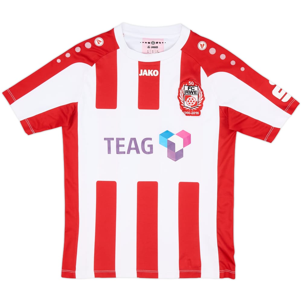 2015-16 Rot-Weiss Erfurt Home Shirt - 7/10 - (12-13 Years)