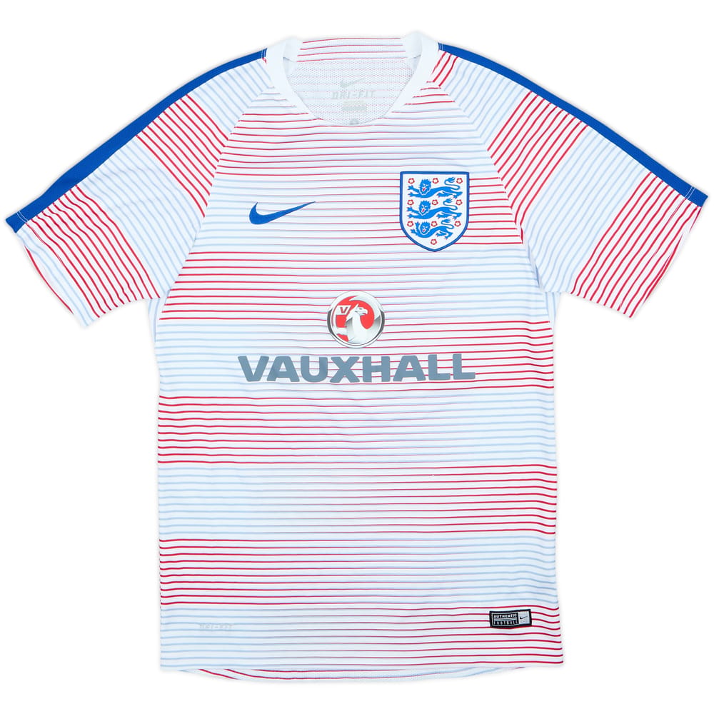 2016-17 England Nike Training Shirt - 9/10 - (S)
