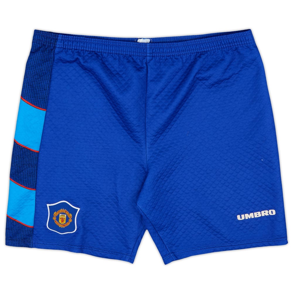1995-96 Manchester United GK Shorts - 5/10 - (XXL)
