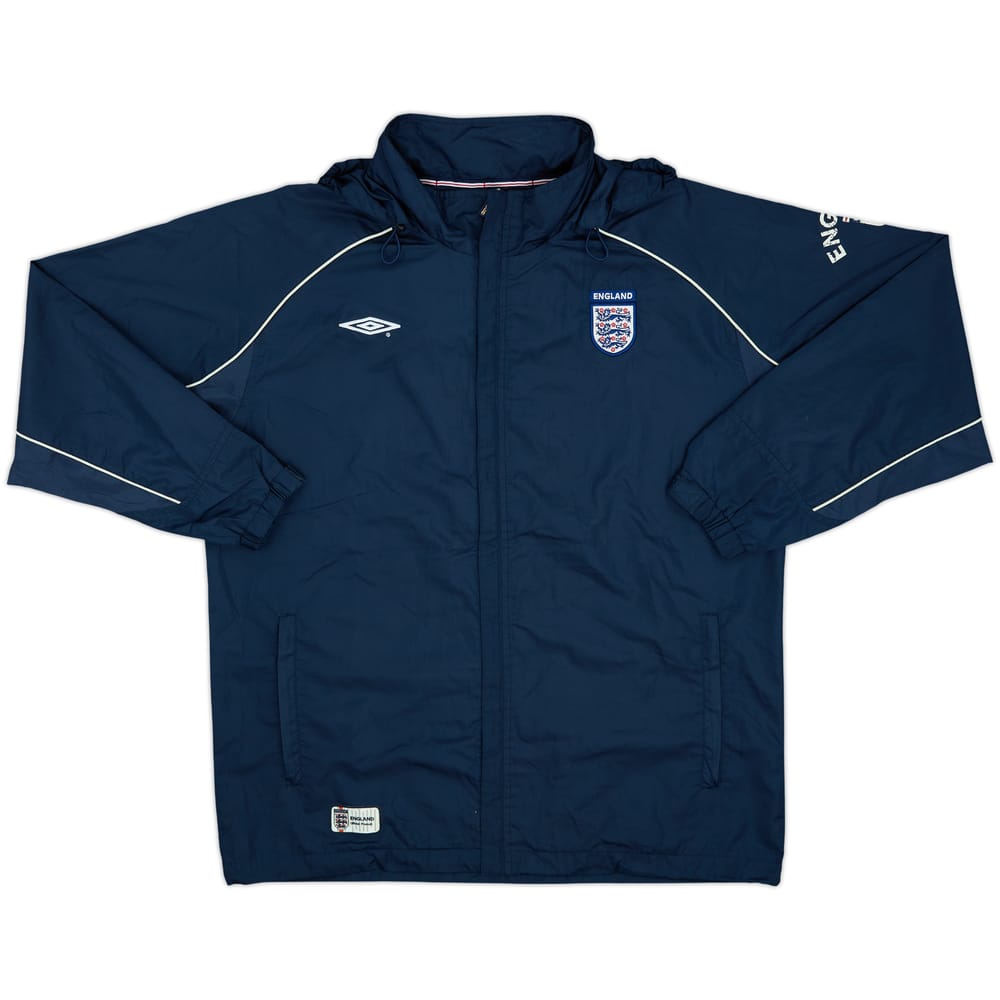 2007-09 England Umbro Hooded Rain Jacket - 6/10 - (M)