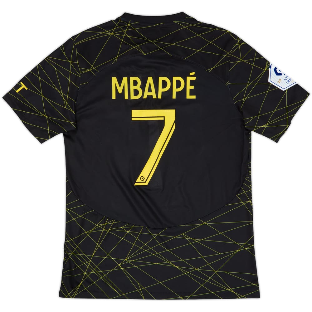 2022-23 Paris Saint-Germain Fourth Shirt Mbappe #7 - 5/10 - (M)