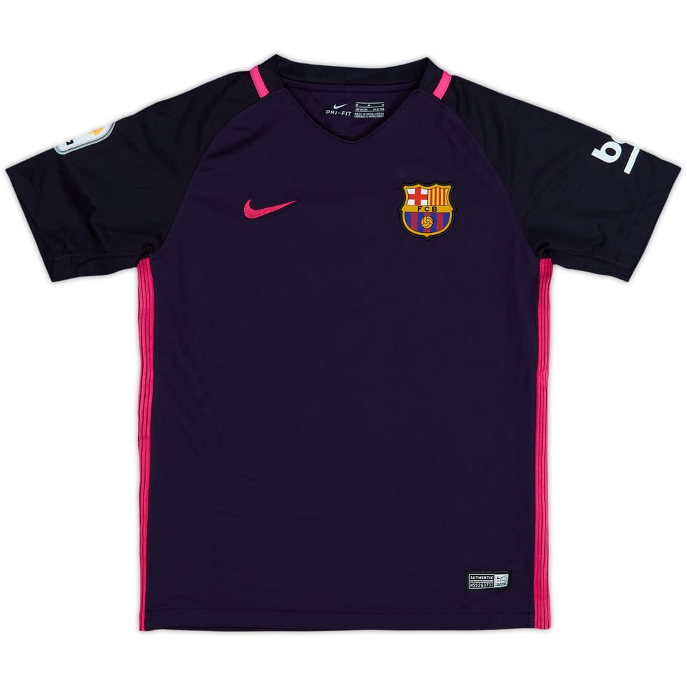2016-17 Barcelona Away Shirt - 9/10 - (11-12 Years)