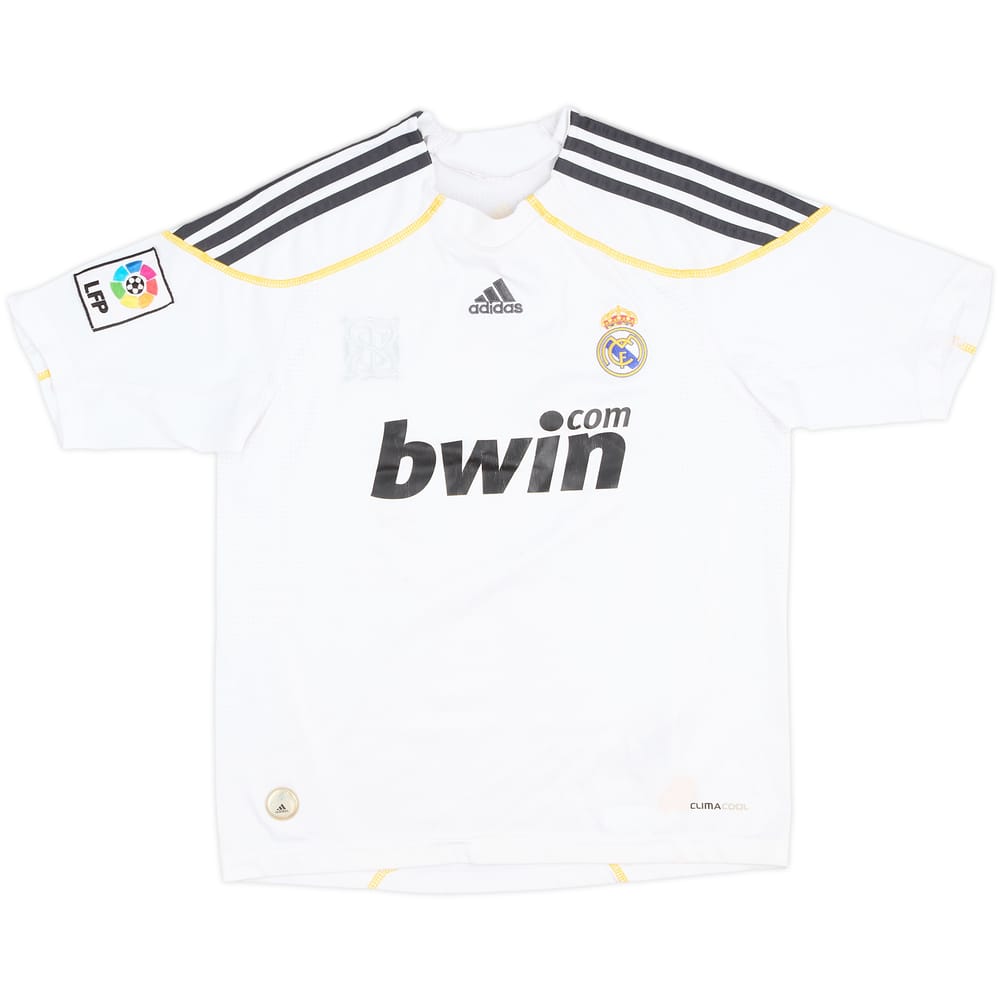 2009-10 Real Madrid Home Shirt - 5/10 - (11-12 Years)