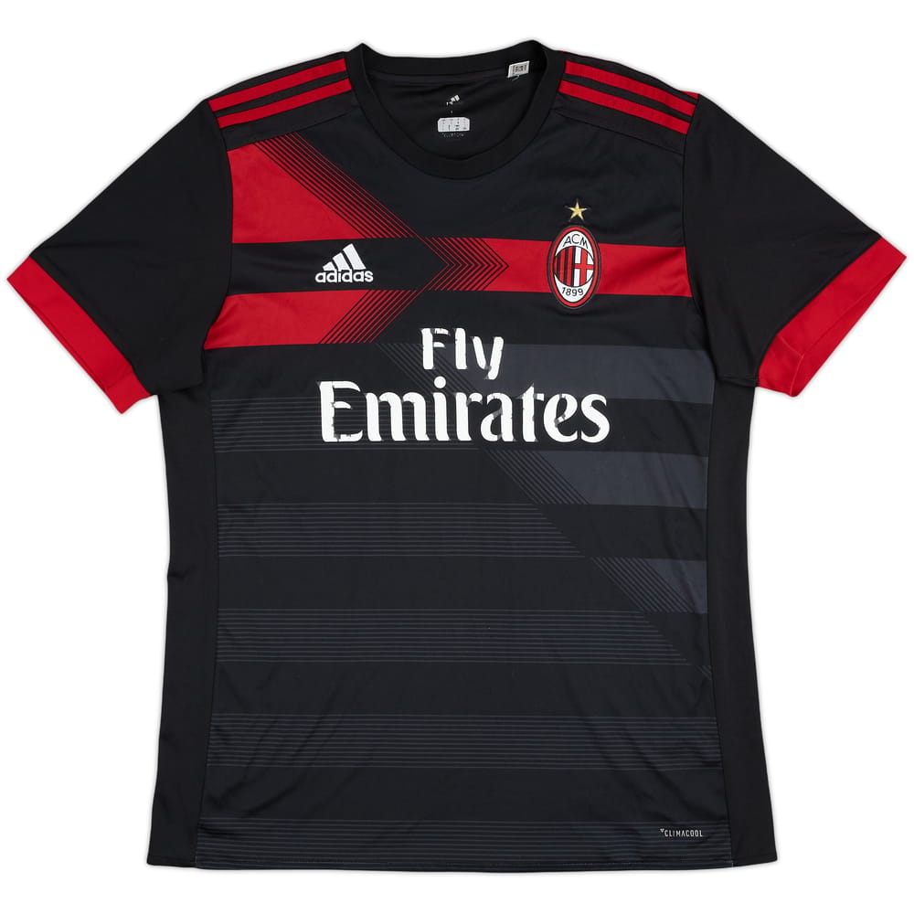 2017-18 AC Milan Third Shirt - 5/10 - (L)