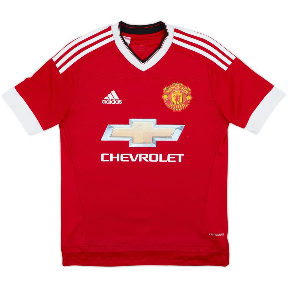 2015-16 Manchester United Home Shirt - 6/10 - (13-14 Years)