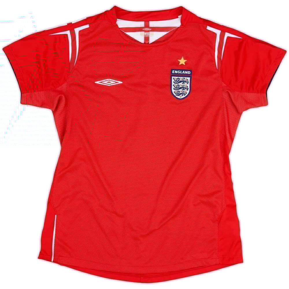 2004-06 England Away Shirt - 8/10 - (Women's S)