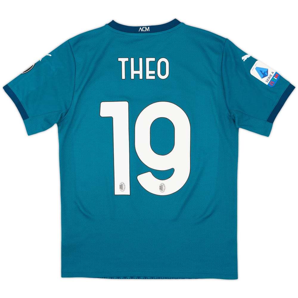2020-21 AC Milan Third Shirt Theo #19 - 10/10 - (S)