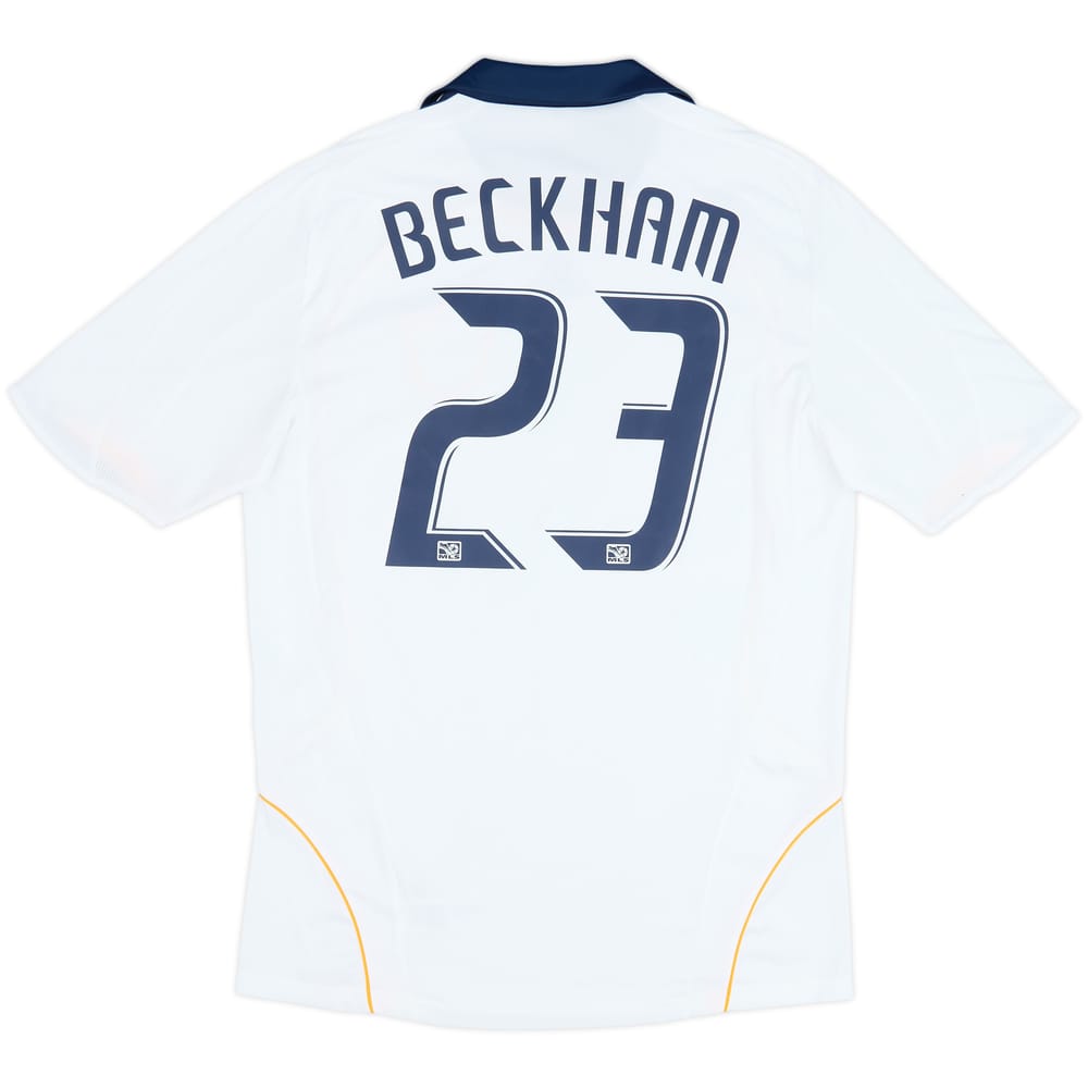 2008-09 LA Galaxy Home Shirt Beckham #23 - 4/10 - (M)
