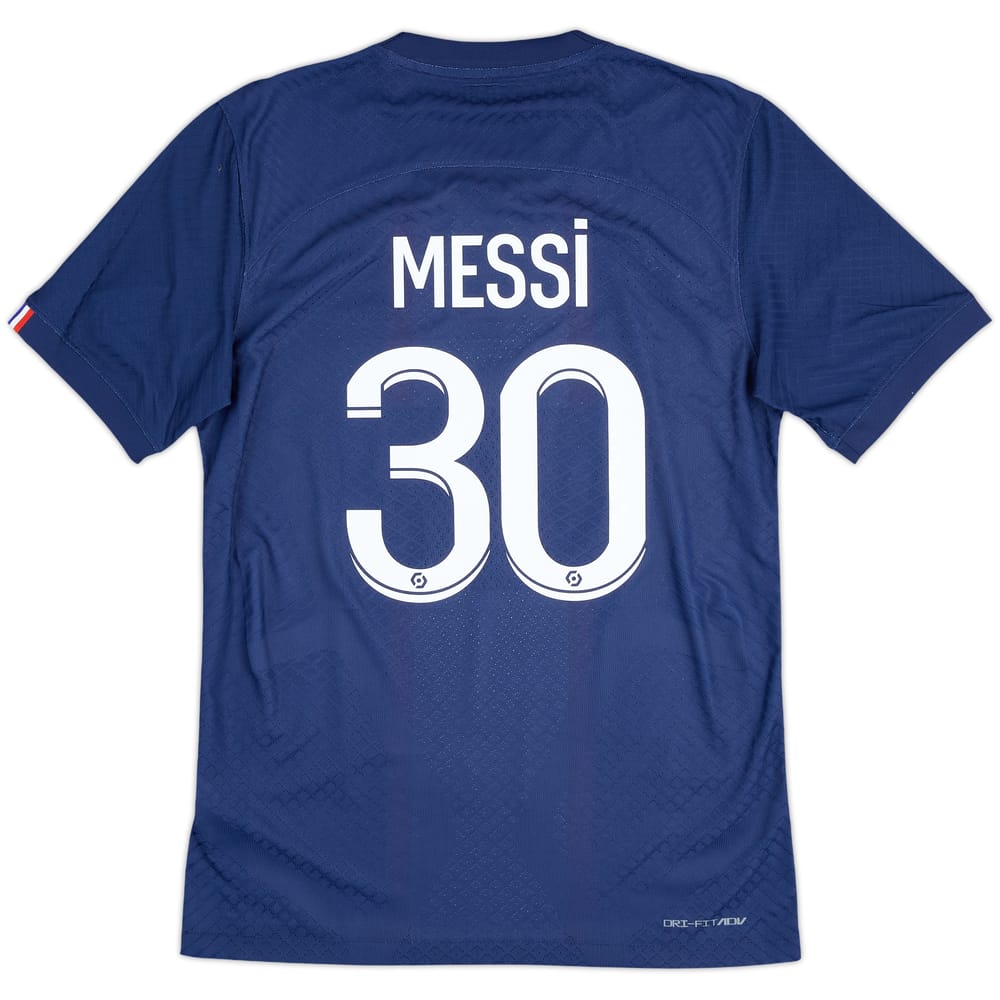 2022-23 Paris Saint-Germain Authentic Home Shirt Messi #30 - 10/10 - (S)