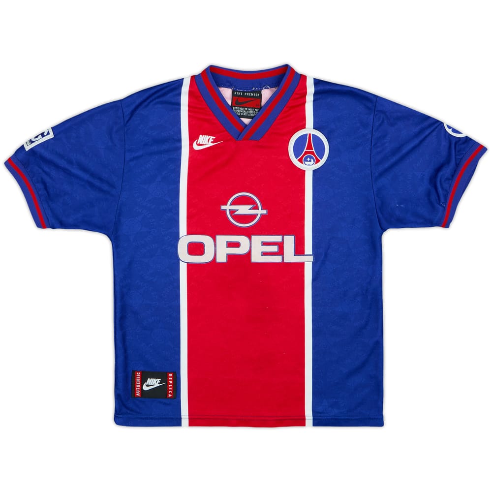1995-96 Paris Saint-Germain Home Shirt - 8/10 - (11-12 Years)