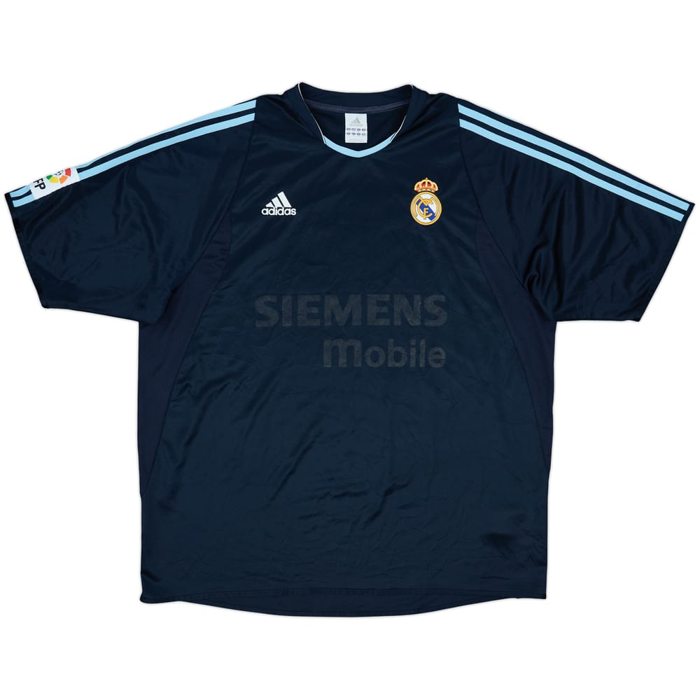 2003-04 Real Madrid Away Shirt - 4/10 - (XL)