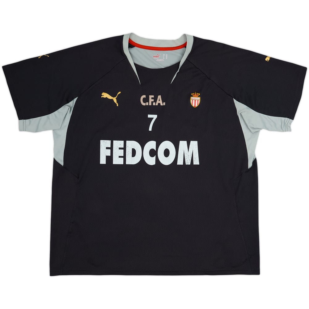 2004-05 Monaco Player Issue Puma Training Shirt #7 - 6/10 - (XL)