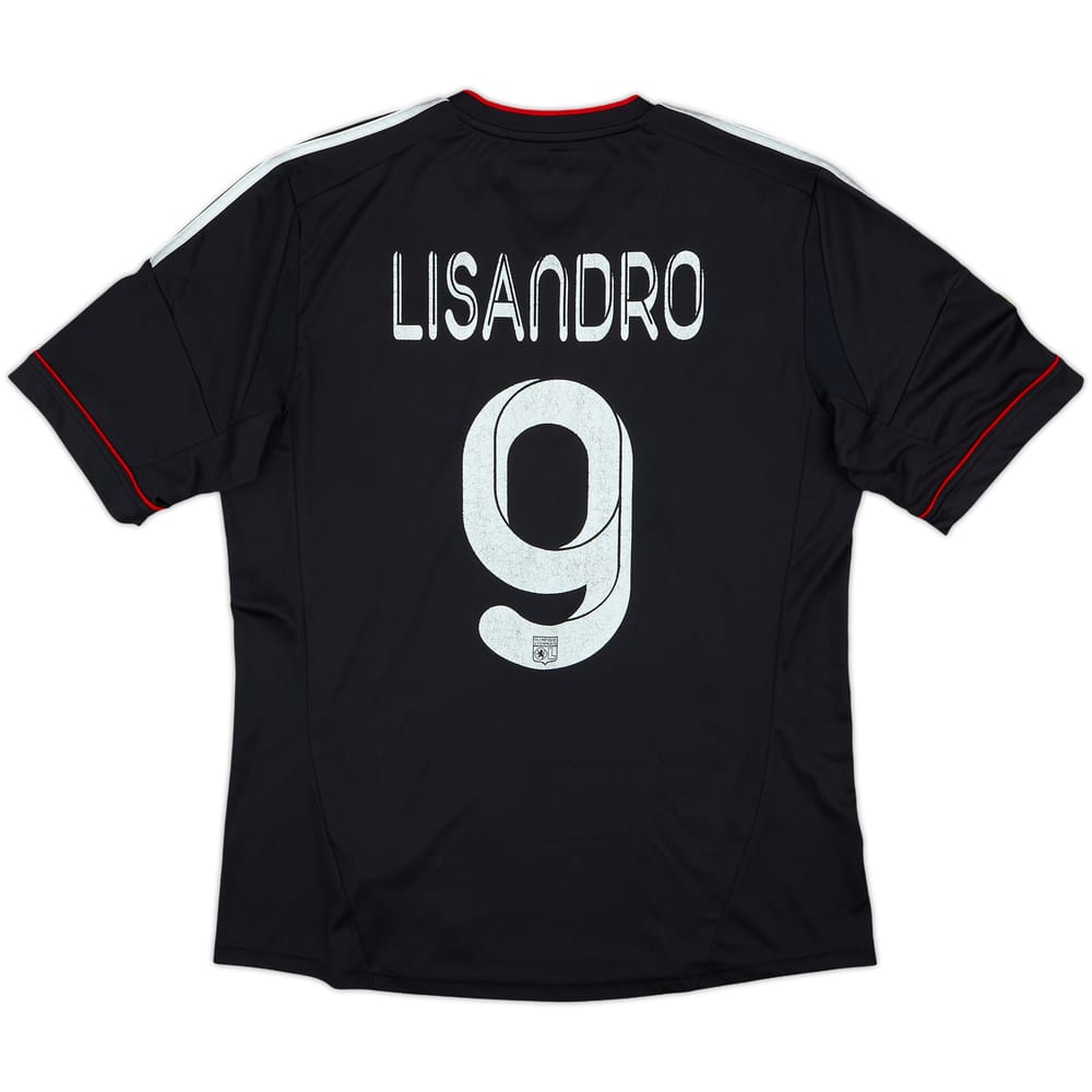 2012-13 Lyon Third Shirt Lisandro #9 - 6/10 - (L)