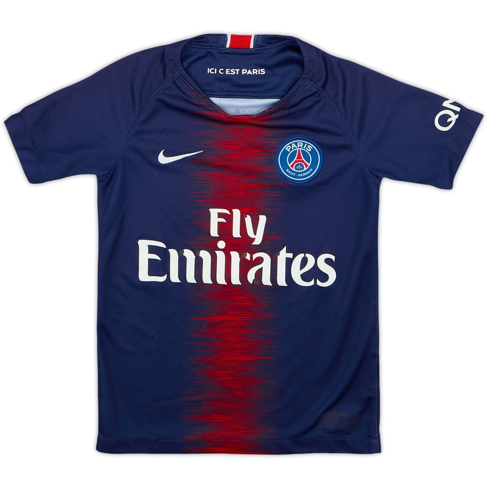 2018-19 Paris Saint-Germain Home Shirt - 5/10 - (4-5 Years)