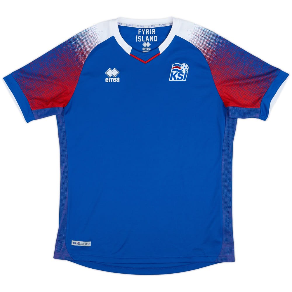2018-19 Iceland Home Shirt - 7/10 - (XL)