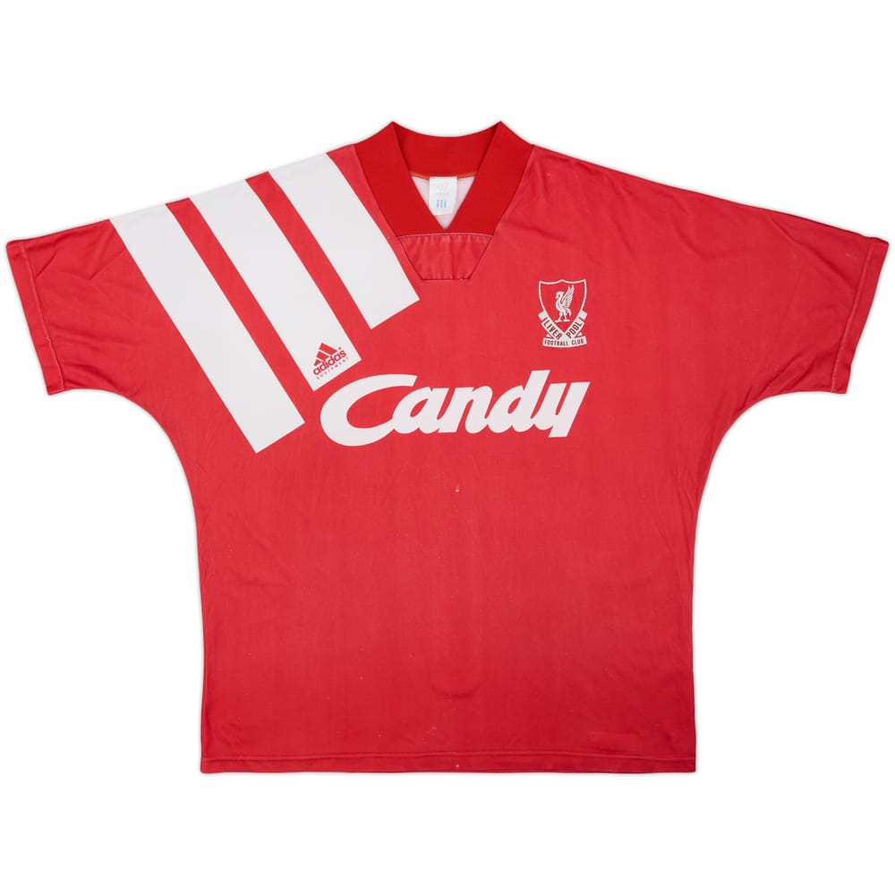 1991-92 Liverpool Home Shirt - 6/10 - (L)
