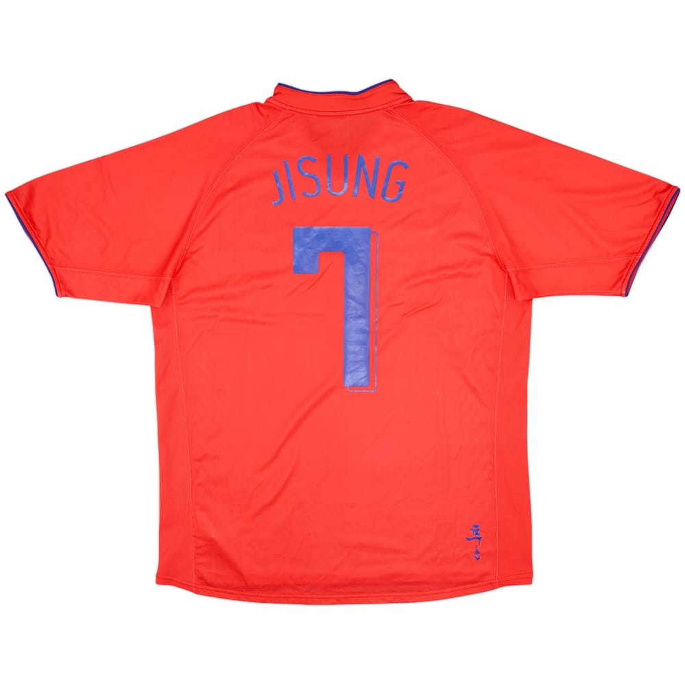 2006-08 South Korea Home Shirt Ji Sung #7 - 5/10 - (XL)