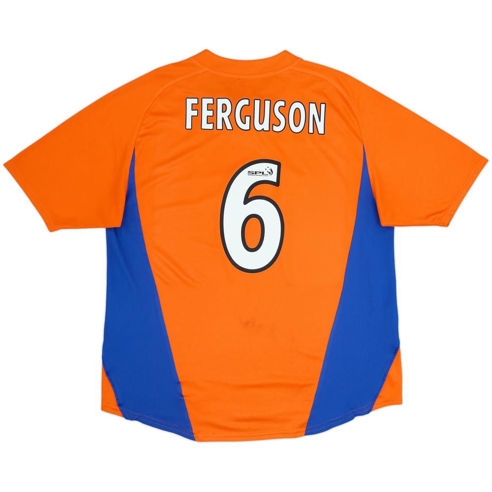 2002-03 Rangers Away Shirt Ferguson #6 - 6/10 - (XL)