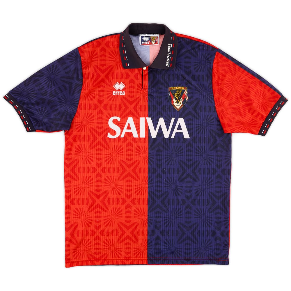 1992-94 Genoa Home Shirt - 8/10 - (L)