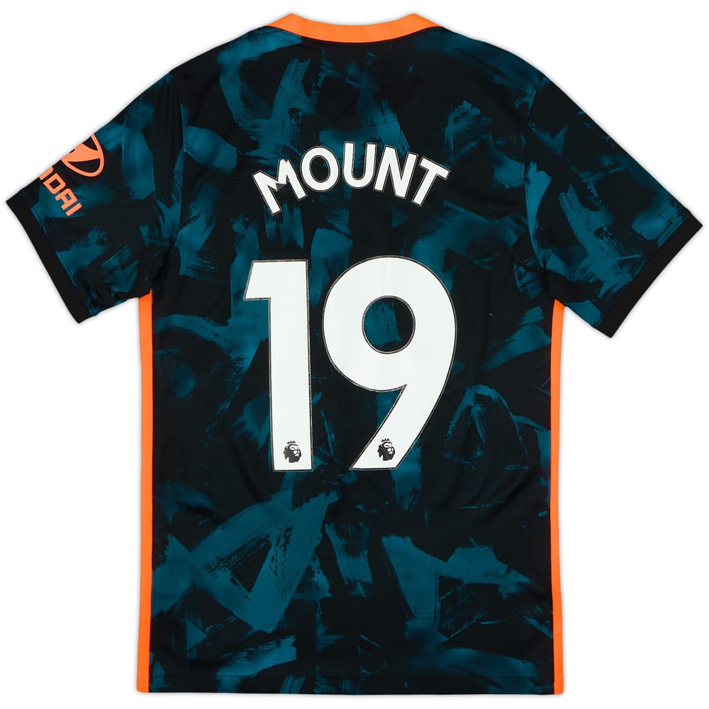 2021-22 Chelsea Third Shirt Mount #19 - 4/10 - (S)