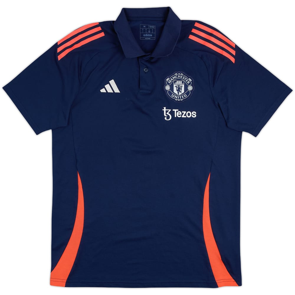 2024-25 Manchester United adidas Polo Shirt - 6/10 - (M)