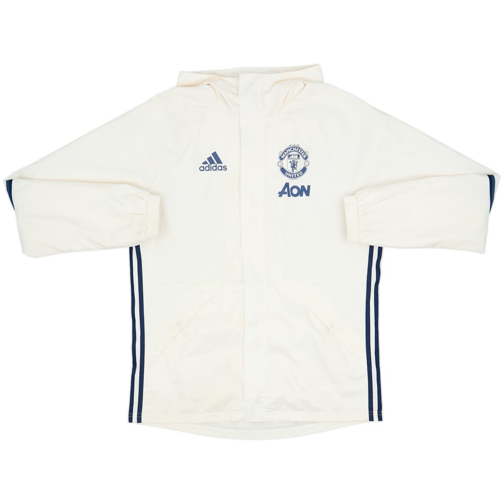 2016-17 Manchester United adidas Hooded Rain Jacket - 6/10 - (M)