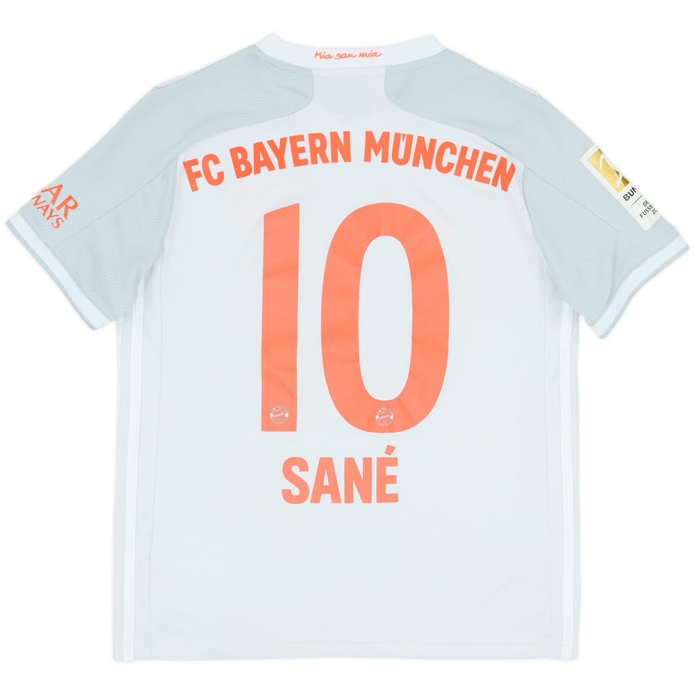 2020-21 Bayern Munich Away Shirt Sane #10 - 8/10 - (13-14 Years)
